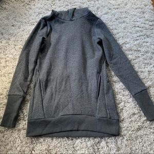 Fabletics Heather Gray Zaylee Fleece Hoodie